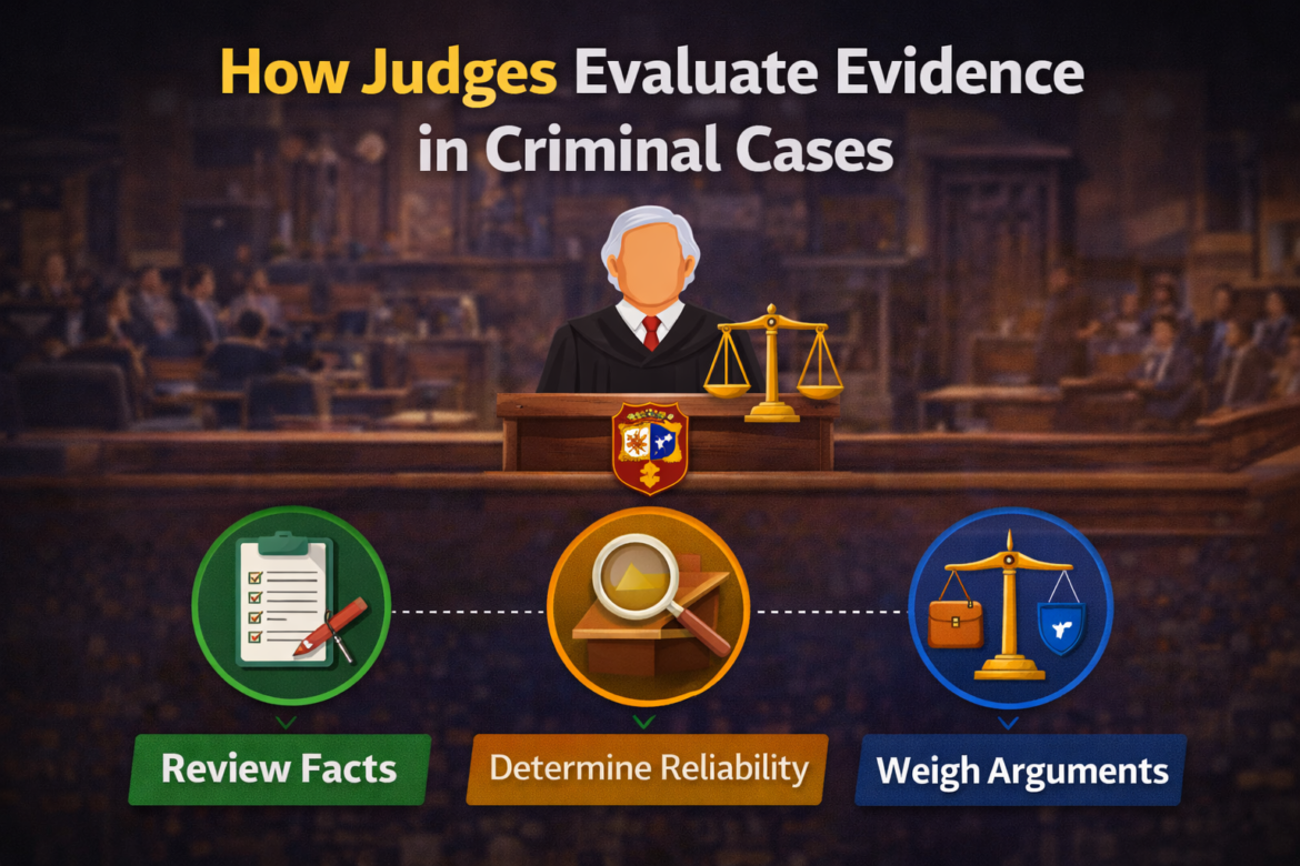 How Judges Evaluate Evidence in Criminal Cases